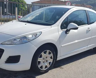 租赁 Peugeot 207 的正面视图，在酒吧, 黑山共和国 ✓ 汽车编号 #991。✓ Manual 变速箱 ✓ 24 评论。