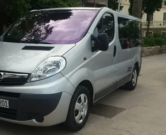 在 在黑山 租赁 Opel Vivaro 2010 汽车，特点包括 ✓ 使用 Diesel 燃料和 145 马力 ➤ 起价 37 EUR 每天。