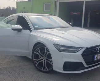 租赁 Audi A7 的正面视图，在酒吧, 黑山共和国 ✓ 汽车编号 #1357。✓ Automatic 变速箱 ✓ 0 评论。