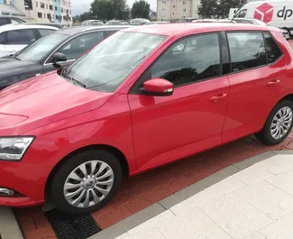 Skoda Fabia 租赁。在 在捷克 出租的 经济 汽车 ✓ Deposit of 250 EUR ✓ 提供 TPL, CDW, SCDW, Theft, Abroad 保险选项。