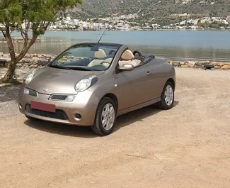 Nissan Micra Cabrio 2012 的 Petrol 1.4L 发动机，在 在克里特岛 出租。