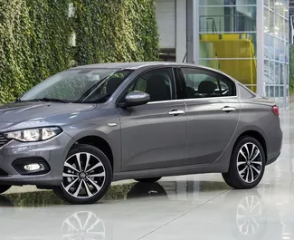 在 在希腊 租赁 Fiat Tipo 2018 汽车，特点包括 ✓ 使用 Diesel 燃料和 100 马力 ➤ 起价 49 EUR 每天。