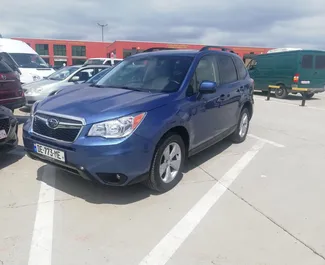 Subaru Forester 2016 在 在第比利斯 可租赁，具有 unlimited 里程限制。