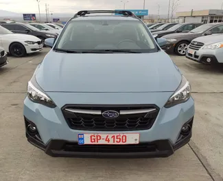 租赁 Subaru Crosstrek 的正面视图，在第比利斯, 格鲁吉亚 ✓ 汽车编号 #2005。✓ Automatic 变速箱 ✓ 4 评论。