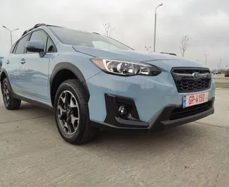 Subaru Crosstrek 内饰，在格鲁吉亚 出租。一辆优秀的 5 座位车，配备 Automatic 变速箱。