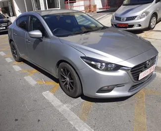 在 在塞浦路斯 租赁 Mazda Axela 2019 汽车，特点包括 ✓ 使用 Petrol 燃料和 102 马力 ➤ 起价 43 EUR 每天。