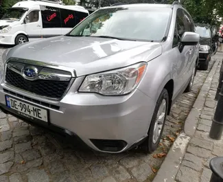 租赁 Subaru Forester 的正面视图，在第比利斯, 格鲁吉亚 ✓ 汽车编号 #2259。✓ Automatic 变速箱 ✓ 0 评论。