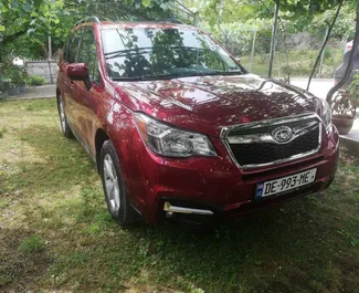 租赁 Subaru Forester 的正面视图，在第比利斯, 格鲁吉亚 ✓ 汽车编号 #2262。✓ Automatic 变速箱 ✓ 0 评论。