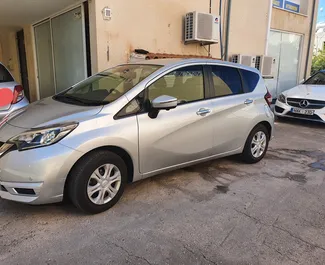 在 在塞浦路斯 租赁 Nissan Note 2018 汽车，特点包括 ✓ 使用 Petrol 燃料和 110 马力 ➤ 起价 36 EUR 每天。