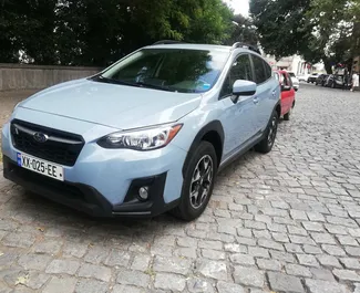 租赁 Subaru Crosstrek 的正面视图，在第比利斯, 格鲁吉亚 ✓ 汽车编号 #2458。✓ Automatic 变速箱 ✓ 1 评论。