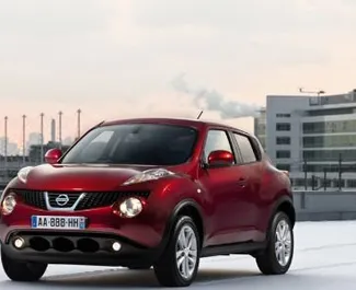 租赁 Nissan Juke 的正面视图，在克里特岛, 希腊 ✓ 汽车编号 #3160。✓ Manual 变速箱 ✓ 0 评论。