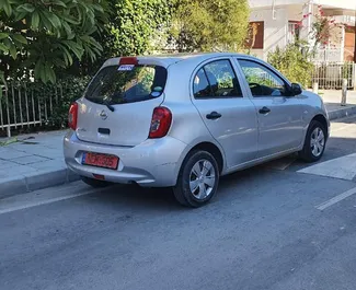 租车 Nissan March #3292 Automatic 在 在利马索尔，配备 1.2L 发动机 ➤ 来自 亚历山大 在塞浦路斯。