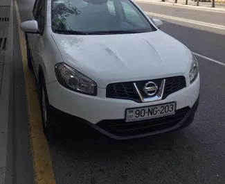 租赁 Nissan Qashqai 的正面视图，在巴库, 阿塞拜疆 ✓ 汽车编号 #3507。✓ Automatic 变速箱 ✓ 1 评论。