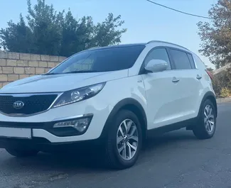 租赁 Kia Sportage 的正面视图，在巴库, 阿塞拜疆 ✓ 汽车编号 #3537。✓ Automatic 变速箱 ✓ 0 评论。