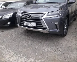 在 在阿塞拜疆 租赁 Lexus Lx470 2018 汽车，特点包括 ✓ 使用 Diesel 燃料和  马力 ➤ 起价 500 AZN 每天。