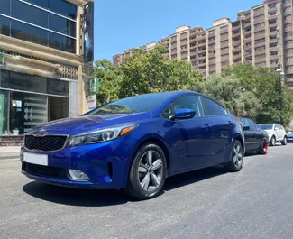 租赁 Kia Cerato 的正面视图，在巴库, 阿塞拜疆 ✓ 汽车编号 #3538。✓ Automatic 变速箱 ✓ 1 评论。