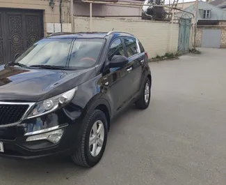 租赁 Kia Sportage 的正面视图，在巴库, 阿塞拜疆 ✓ 汽车编号 #3515。✓ Automatic 变速箱 ✓ 0 评论。