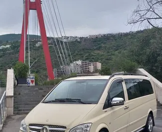 租赁 Mercedes-Benz Vito 的正面视图，在第比利斯, 格鲁吉亚 ✓ 汽车编号 #3675。✓ Automatic 变速箱 ✓ 1 评论。