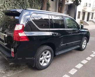 在 在格鲁吉亚 租赁 Lexus GX460 2013 汽车，特点包括 ✓ 使用 Petrol 燃料和 360 马力 ➤ 起价 215 GEL 每天。