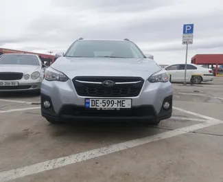 租赁 Subaru Crosstrek 的正面视图，在第比利斯, 格鲁吉亚 ✓ 汽车编号 #3852。✓ Automatic 变速箱 ✓ 1 评论。