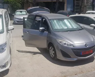 租赁 Mazda Premacy 的正面视图，在利马索尔, 塞浦路斯 ✓ 汽车编号 #3890。✓ Automatic 变速箱 ✓ 0 评论。