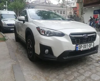 租赁 Subaru Crosstrek 的正面视图，在第比利斯, 格鲁吉亚 ✓ 汽车编号 #4160。✓ Automatic 变速箱 ✓ 1 评论。