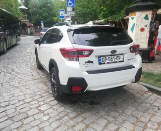 Subaru Crosstrek 内饰，在格鲁吉亚 出租。一辆优秀的 5 座位车，配备 Automatic 变速箱。