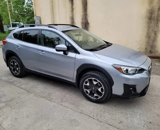 租赁 Subaru Crosstrek 的正面视图，在第比利斯, 格鲁吉亚 ✓ 汽车编号 #4162。✓ Automatic 变速箱 ✓ 0 评论。