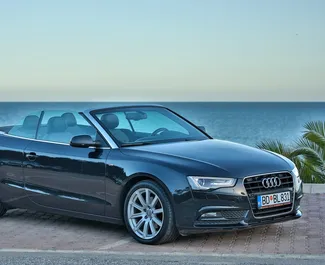 Audi A5 Cabrio 租赁。在 在黑山 出租的 高级, 豪华, 敞篷车 汽车 ✓ Without Deposit ✓ 提供 TPL, CDW, SCDW, Theft, Abroad 保险选项。