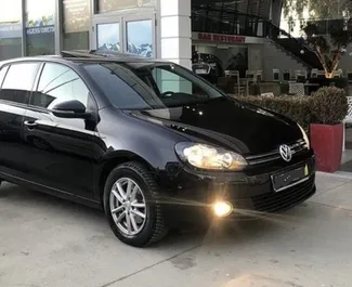 租赁 Volkswagen Golf 6 的正面视图，在地拉那, 阿尔巴尼亚 ✓ 汽车编号 #4634。✓ Automatic 变速箱 ✓ 3 评论。