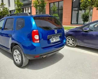 在 在阿尔巴尼亚 租赁 Dacia Duster 2014 汽车，特点包括 ✓ 使用 Diesel 燃料和 109 马力 ➤ 起价 38 EUR 每天。