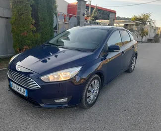 租赁 Ford Focus 的正面视图，在地拉那, 阿尔巴尼亚 ✓ 汽车编号 #5007。✓ Manual 变速箱 ✓ 1 评论。