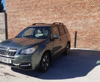 租赁 Subaru Forester 的正面视图，在第比利斯, 格鲁吉亚 ✓ 汽车编号 #4888。✓ Automatic 变速箱 ✓ 3 评论。