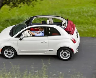 Fiat 500 Cabrio 2021 在 在克里特岛 可租赁，具有 unlimited 里程限制。