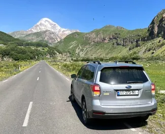 在 在格鲁吉亚 租赁 Subaru Forester 2017 汽车，特点包括 ✓ 使用 Petrol 燃料和 170 马力 ➤ 起价 110 GEL 每天。