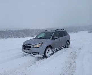 租赁 Subaru Forester 的正面视图，在第比利斯, 格鲁吉亚 ✓ 汽车编号 #5518。✓ Automatic 变速箱 ✓ 1 评论。