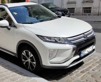 租赁 Mitsubishi Eclipse Cross 的正面视图，在布尔加斯机场, 保加利亚 ✓ 汽车编号 #5534。✓ Automatic 变速箱 ✓ 0 评论。