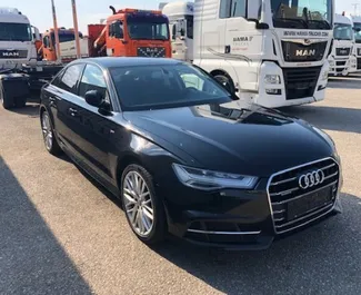 租赁 Audi A6 的正面视图，在贝尔格莱德, 塞尔维亚 ✓ 汽车编号 #2552。✓ Automatic 变速箱 ✓ 0 评论。