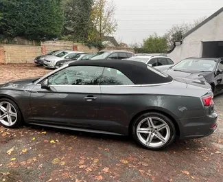 租赁 Audi A5 Cabrio 的正面视图，在利马索尔, 塞浦路斯 ✓ 汽车编号 #5932。✓ Automatic 变速箱 ✓ 0 评论。