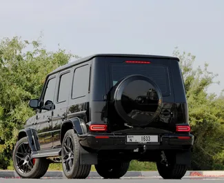 Mercedes-Benz G63 AMG 内饰，阿联酋 出租。一辆优秀的 5 座位车，配备 Automatic 变速箱。