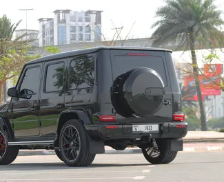 Mercedes-Benz G63 AMG 2023 的 Petrol 4.0L 发动机，在 在迪拜 出租。