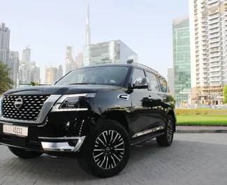 租赁 Nissan Patrol 的正面视图，在迪拜, 阿联酋 ✓ 汽车编号 #6169。✓ Automatic 变速箱 ✓ 0 评论。