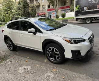 Subaru Crosstrek 内饰，在格鲁吉亚 出租。一辆优秀的 5 座位车，配备 Automatic 变速箱。