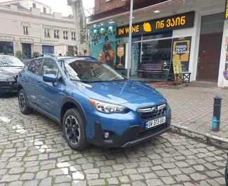 在 在格鲁吉亚 租赁 Subaru Crosstrek 2021 汽车，特点包括 ✓ 使用 Petrol 燃料和 150 马力 ➤ 起价 140 GEL 每天。