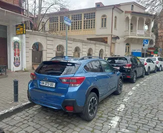 Subaru Crosstrek 租赁。在 在格鲁吉亚 出租的 舒适性, SUV, 交叉 汽车 ✓ Without Deposit ✓ 提供 TPL, FDW, Passengers, Theft, Abroad 保险选项。