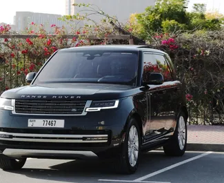 租赁 Land Rover Range Rover 的正面视图，在迪拜, 阿联酋 ✓ 汽车编号 #6643。✓ Automatic 变速箱 ✓ 0 评论。