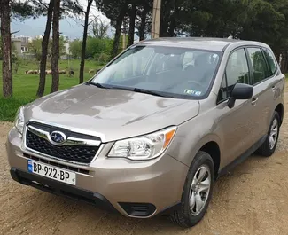 Subaru Forester 2015 搭载 All wheel drive 系统，在第比利斯 可用。