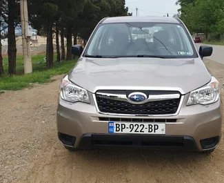 租赁 Subaru Forester 的正面视图，在第比利斯, 格鲁吉亚 ✓ 汽车编号 #2119。✓ Automatic 变速箱 ✓ 2 评论。