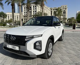 租赁 Hyundai Creta 的正面视图，在迪拜, 阿联酋 ✓ 汽车编号 #4874。✓ Automatic 变速箱 ✓ 0 评论。