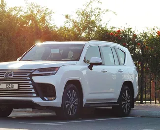 租赁 Lexus LX570 的正面视图，在迪拜, 阿联酋 ✓ 汽车编号 #6800。✓ Automatic 变速箱 ✓ 0 评论。